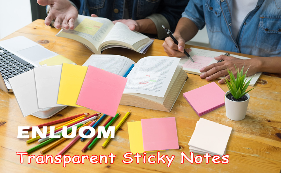 Transparent Sticky Notes clear sticky notes see through sticky notes sticky notes 3x3 sticky notes