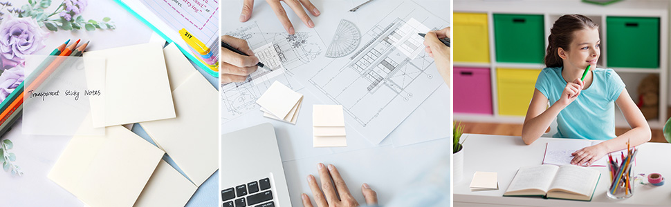 clear sticky notes for annotating small sticky notes sticky notes transparent sticky notes clear